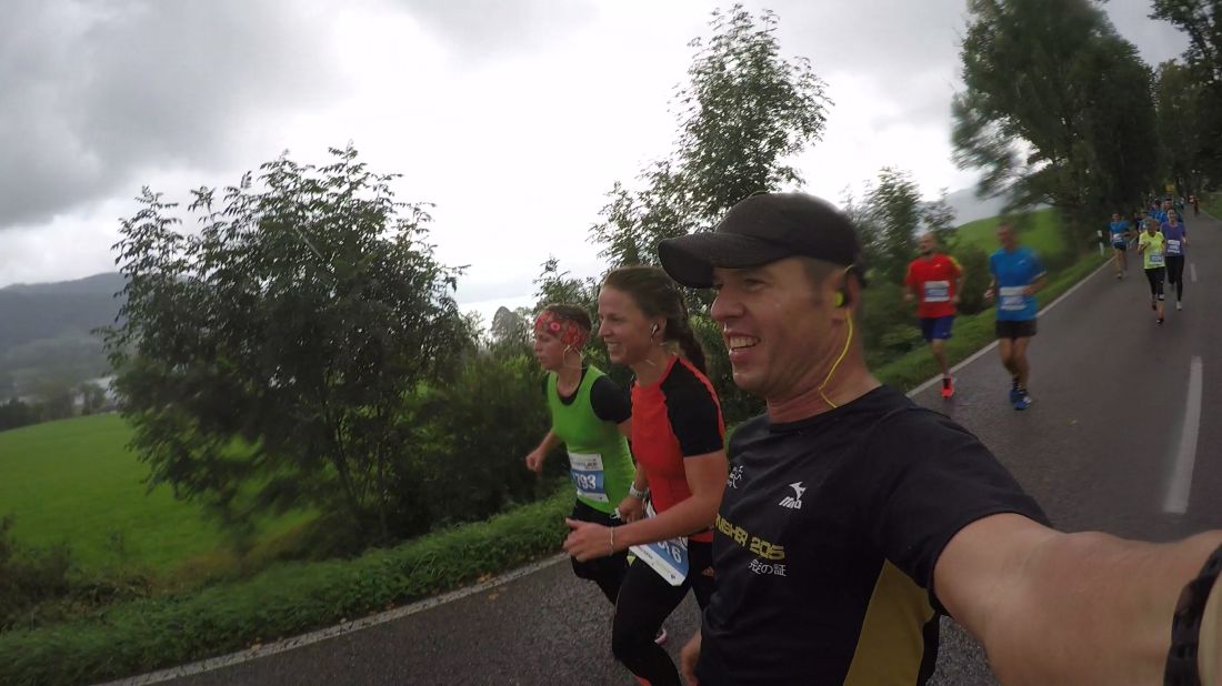Tegernsee Halbmarathon: Nach 18 km